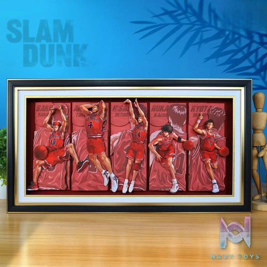 KALA HOME Studio – Slam Dunk Multiple Characters #12 3D Decorative Painting Slam Dunk