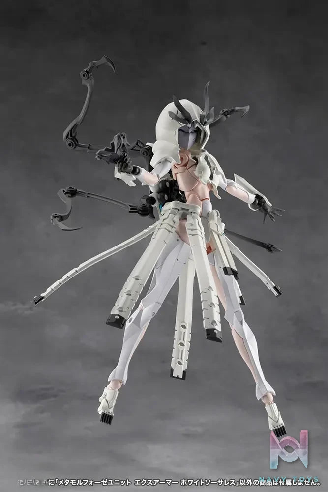 Kotobukiya – MEGALOMARIA UNLIMITED UNIVERSE METAMORPHOSE UNIT EXARMOR WHITE SORCERESS Plastic Model (Licensed)
