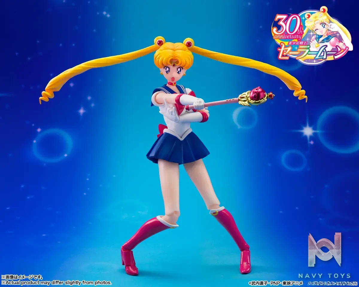 BANDAI SPIRITS – S.H.Figuarts Sailor Moon -Crystal Star Compact Edition- “Sailor Moon R” (Licensed)