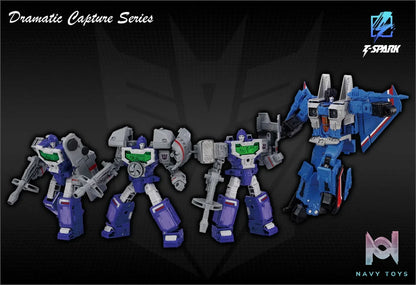 TAKARA TOMY – Transformers Dramatic Capture Series Decepticons part 1 DCS-05 (Licensed)
