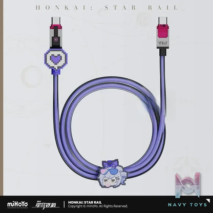 miHoYo – Honkai: Star Rail – Wolf Cub Pixel Series Fast Charger X Data Cable (Licensed)