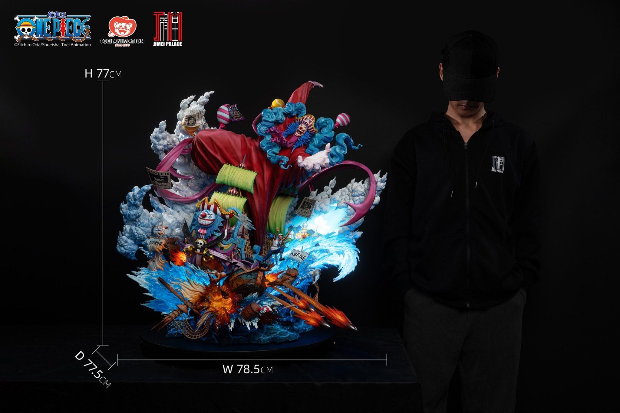 BUGGY - One Piece - Jimei Palace Studio resin statue Jimei Palace Studio anime figure