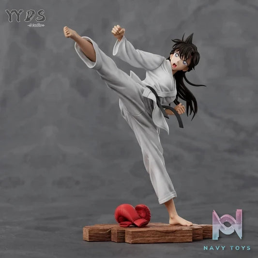 YYDS Studio - Detective Conan Karate Ran Mouri resin statue Navy Toys anime figure