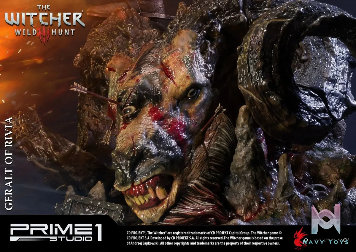 Prime 1 Studio – Premium Masterline The Witcher 3: Wild Hunt Geralt of Rivia PMW3-01 PMW3-01EX (Licensed)