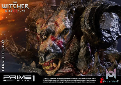 Prime 1 Studio – Premium Masterline The Witcher 3: Wild Hunt Geralt of Rivia PMW3-01 PMW3-01EX (Licensed)