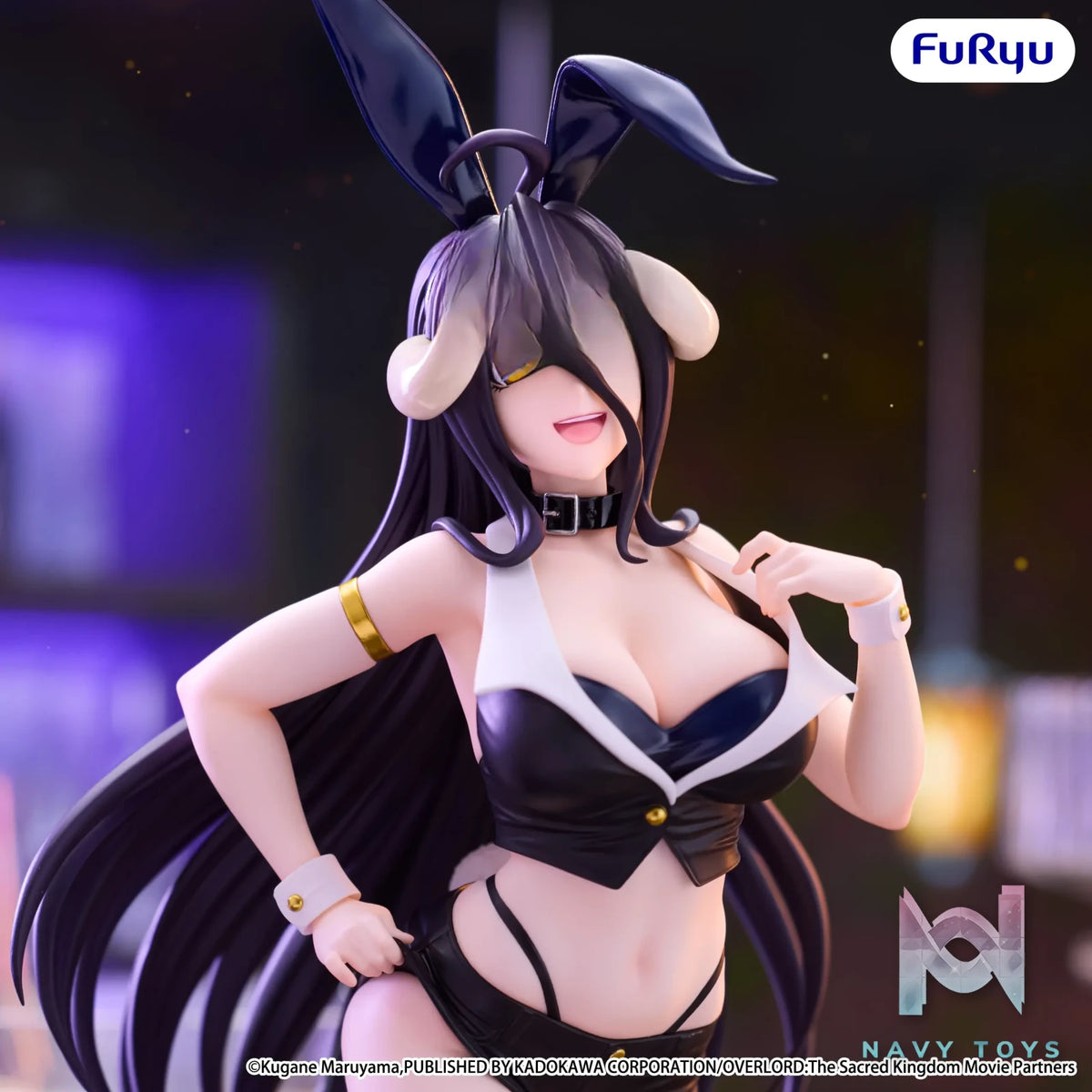 FURYU – OVERLORD BiCute Bunnies Figure Albedo Another Costume (Licensed)