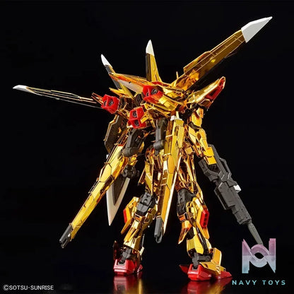 BANDAI SPIRITS – RG 1/144 Akatsuki Gundam (Oowashi Pack) Plastic Model (Licensed)
