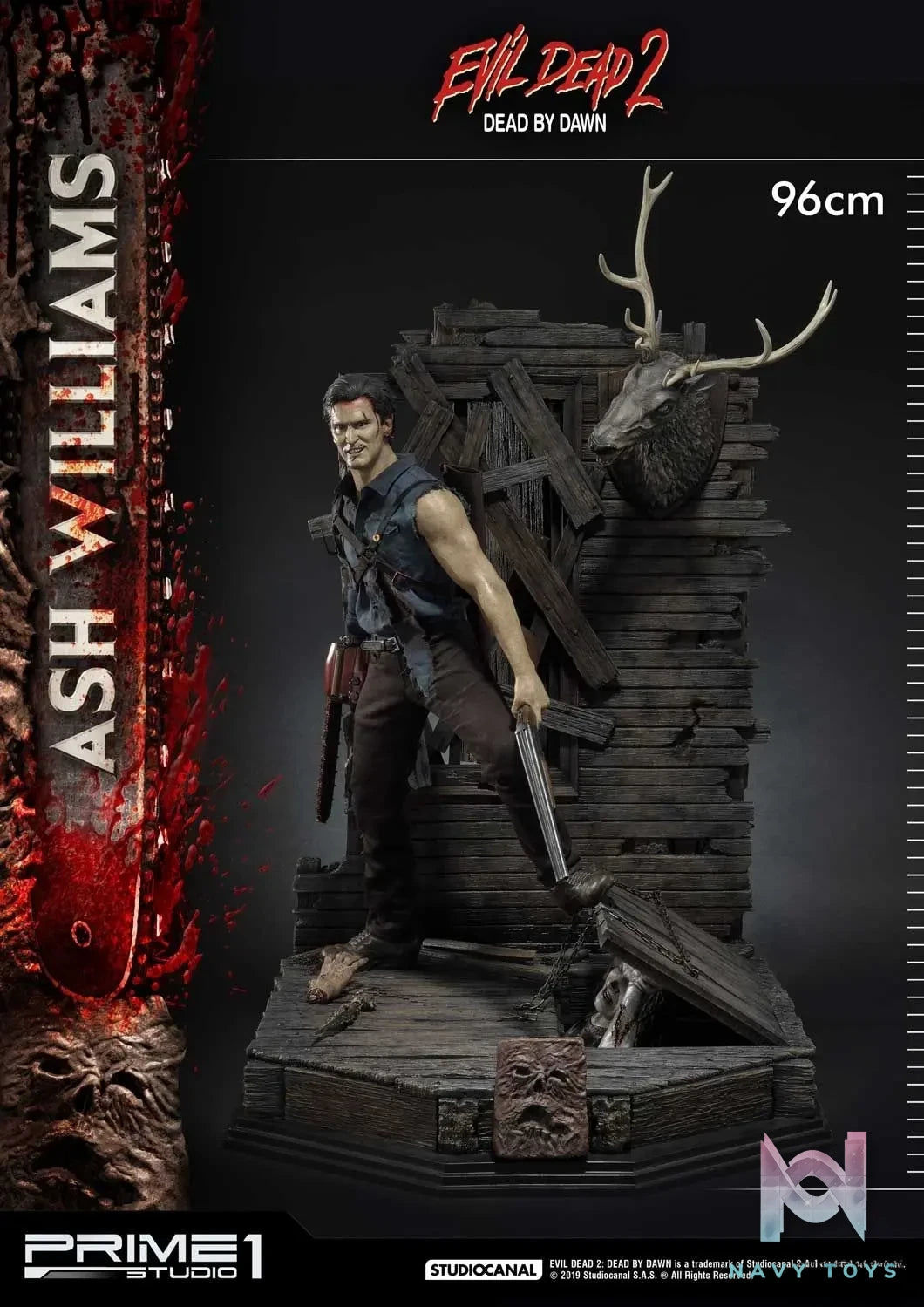 Prime 1 Studio – Museum Masterline Evil Dead 2: Dead By Dawn (Film) Ash Williams MMED2-01 MMED2-01EX MMED2-01EXS (Licensed)