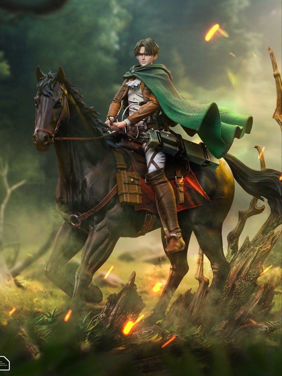 Captain Levi - Attack On Titan - Saoirse Studio resin statue Saóie Studio anime figure