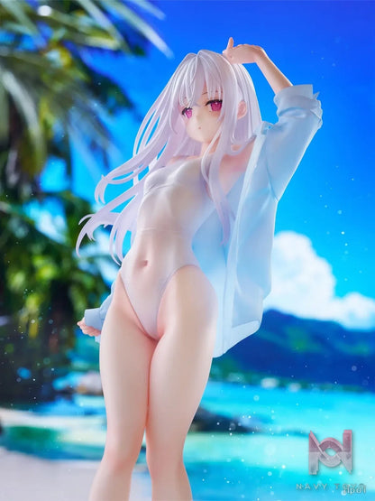 FURYU – TENITOL TALL MIGNON WORKS shiro Swimsuit ver. Figure (Licensed)