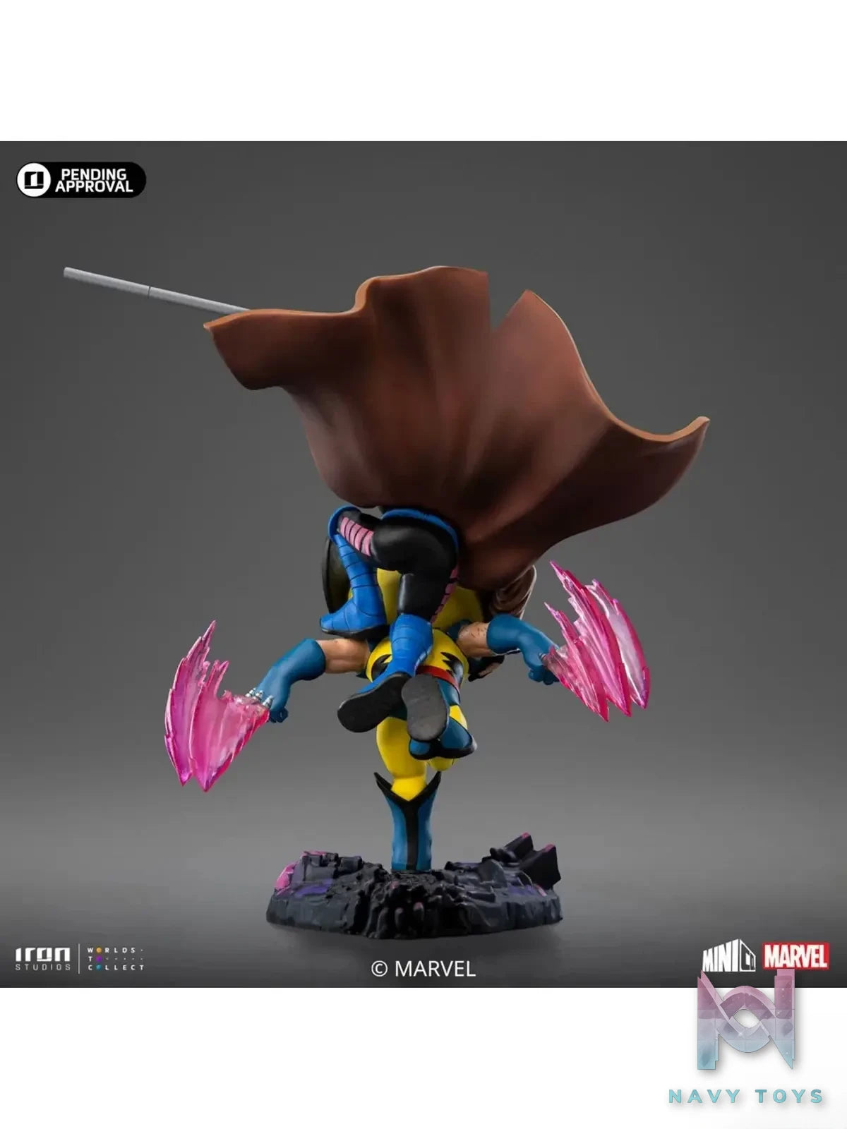 Iron Studio – Marvel MiniCo Series X-Men 97 Gambit and Wolverine MARCAS112124-MC (Licensed)