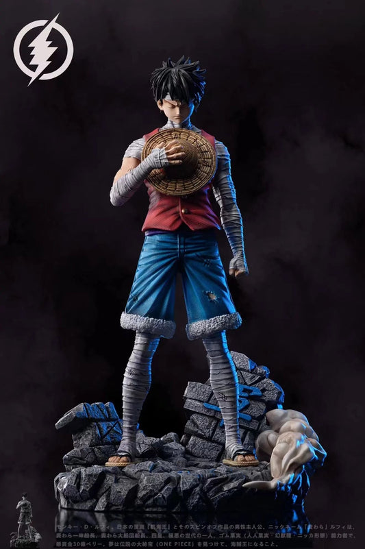 Luffy Marine Ford - Lightning Studio resin statue Lightning Studio anime figure