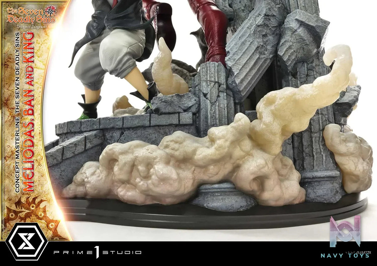 Prime 1 Studio – Concept Masterline The Seven Deadly Sins Meliodas, Ban and King CMNTZ-01 CMNTZ-01DXS (Licensed)