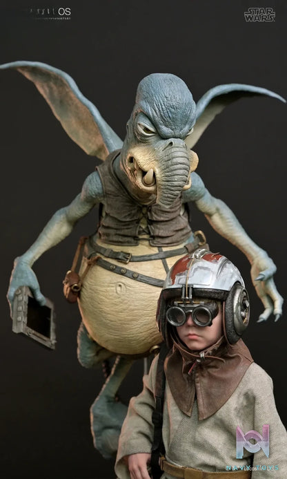 JND Studio – STAR WARS Young Anakin Skywalker X Watto 1/3 Scale Statue HMS-031 HMS-031D (Licensed)