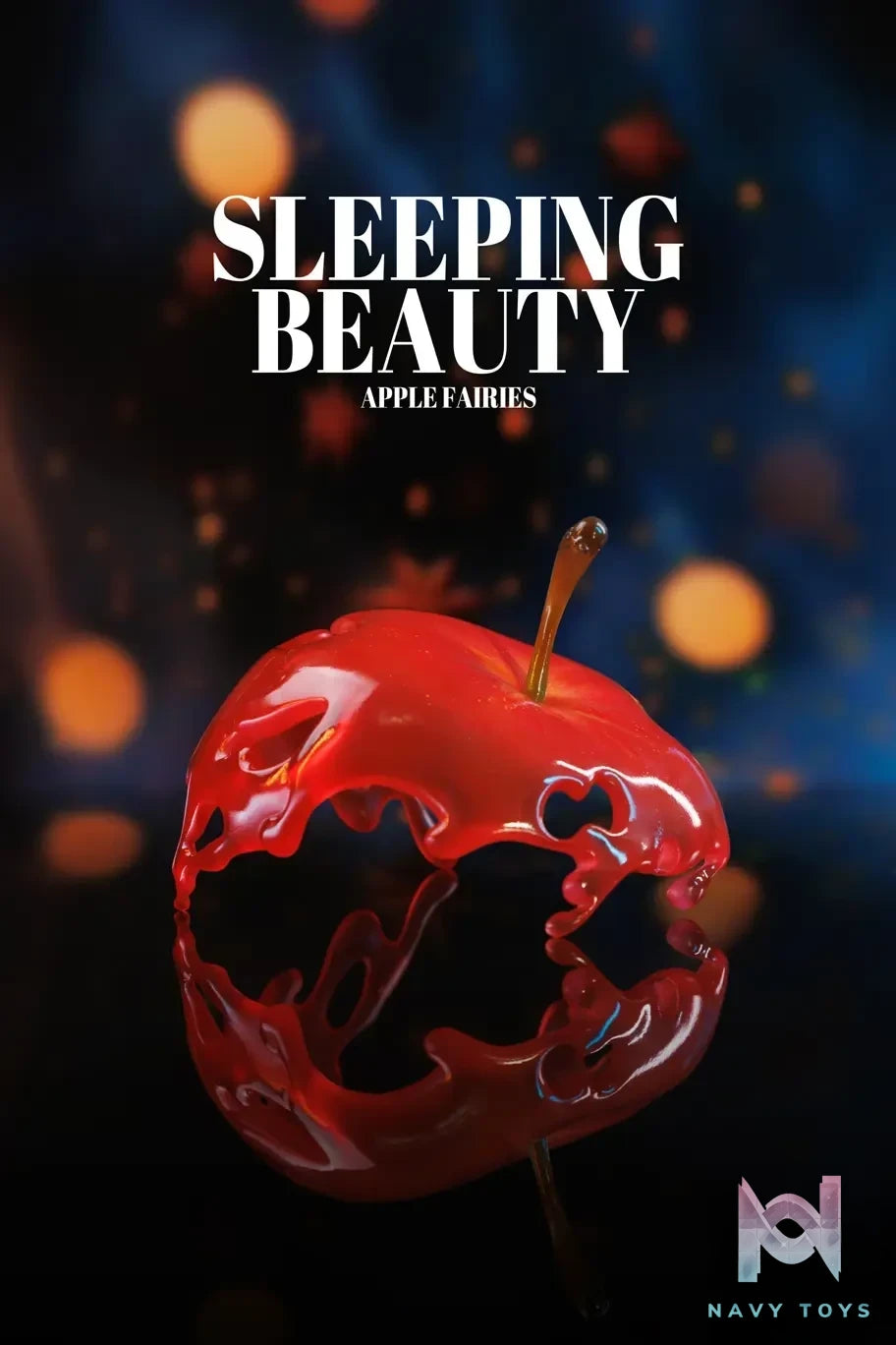 Weartdoing Studio – Original Sleeping Beauty-Apple Fairies-Red & Black & Green (Licensed)