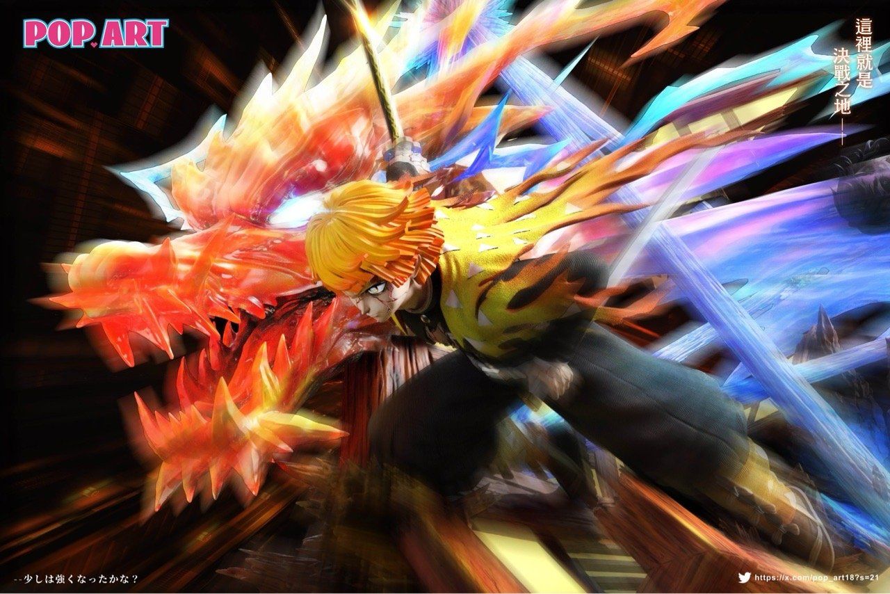 Zenitsu - Kimetsu No Yaiba - POP.ART Studio resin statue POP.ART Studio anime figure