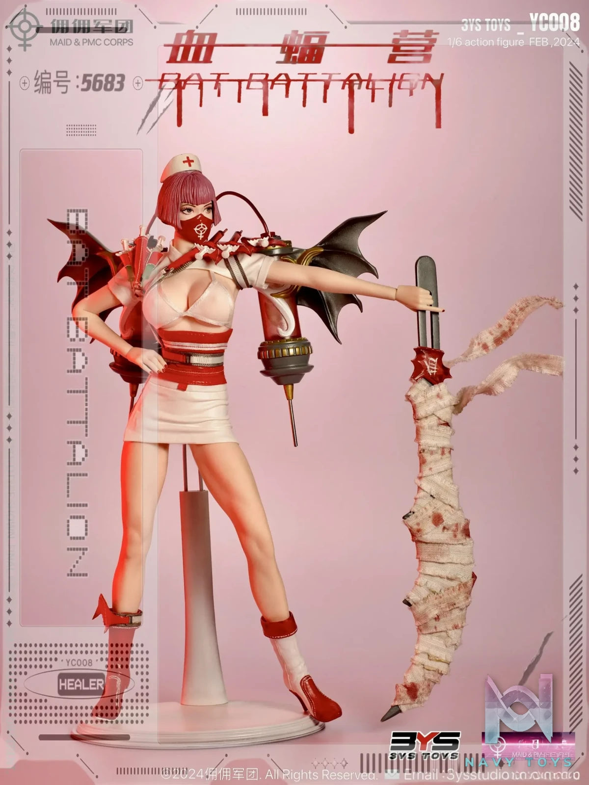 3YS Studio- Original Blood Bat Camp Nurse Blood Bat Princess (Licensed)