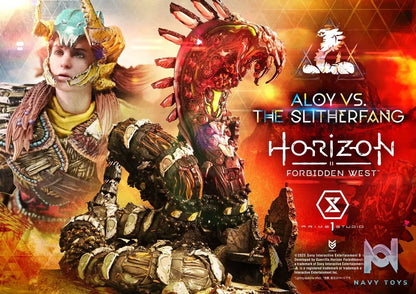 Prime 1 Studio – Ultimate Diorama Masterline Horizon Forbidden West Aloy vs. The Slitherfang UDMHFW-01 UDMHFW-01S (Licensed)