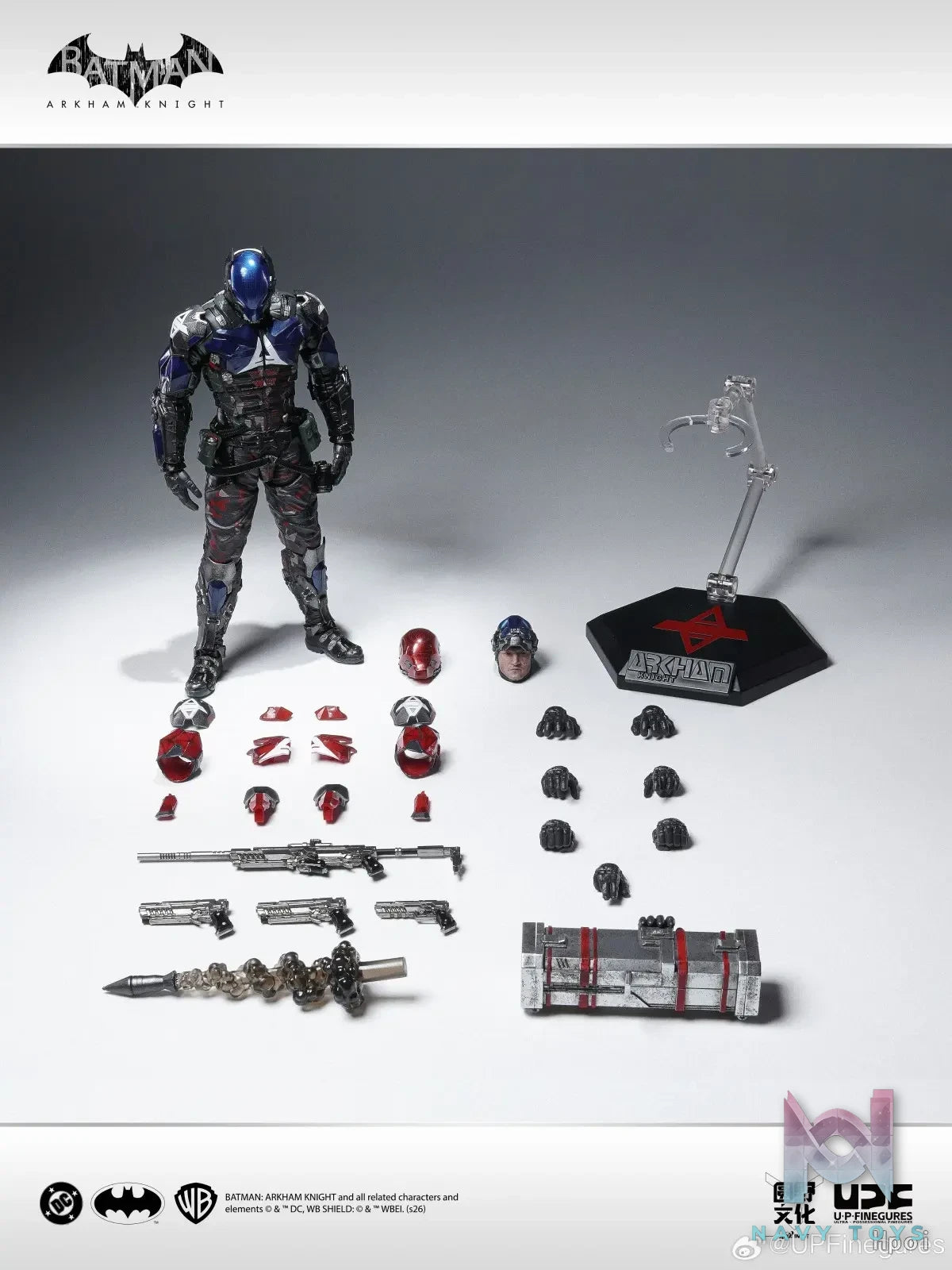 YUANYE X UPFinegures – Batman: Arkham Knight 1/12 Scale Action Figure (Licensed)