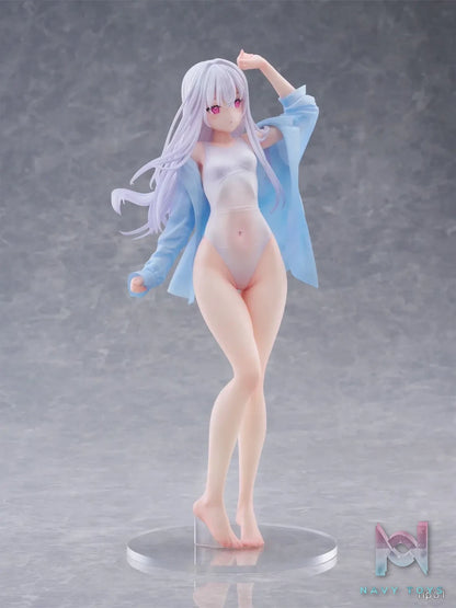 FURYU – TENITOL TALL MIGNON WORKS shiro Swimsuit ver. Figure (Licensed)