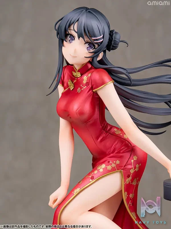WING – Rascal Does Not Dream of Bunny Girl Senpai Mai Sakurajima Chinese Dress ver. 1/7 Complete Figure (Licensed)