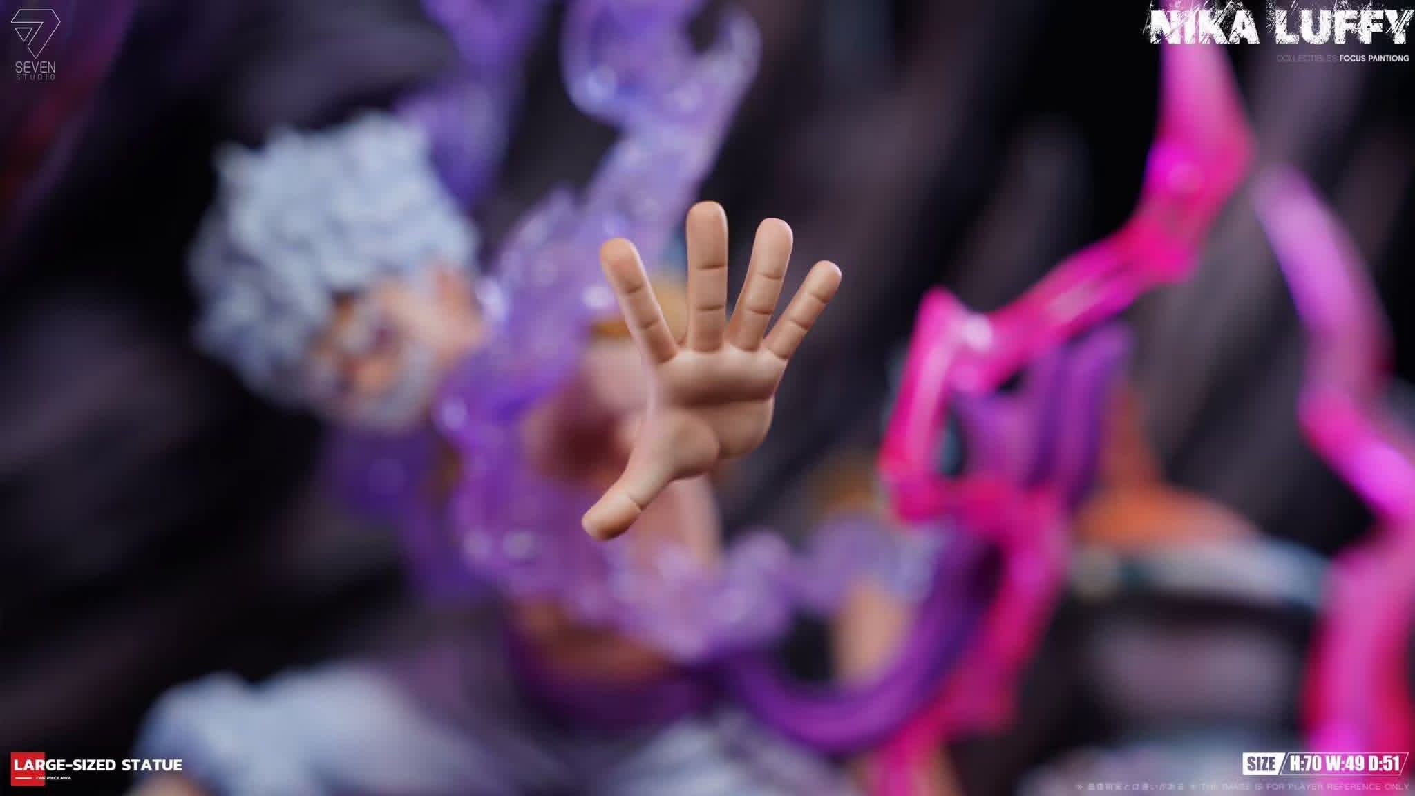 Luffy Nika resin statue Seven studio anime figure