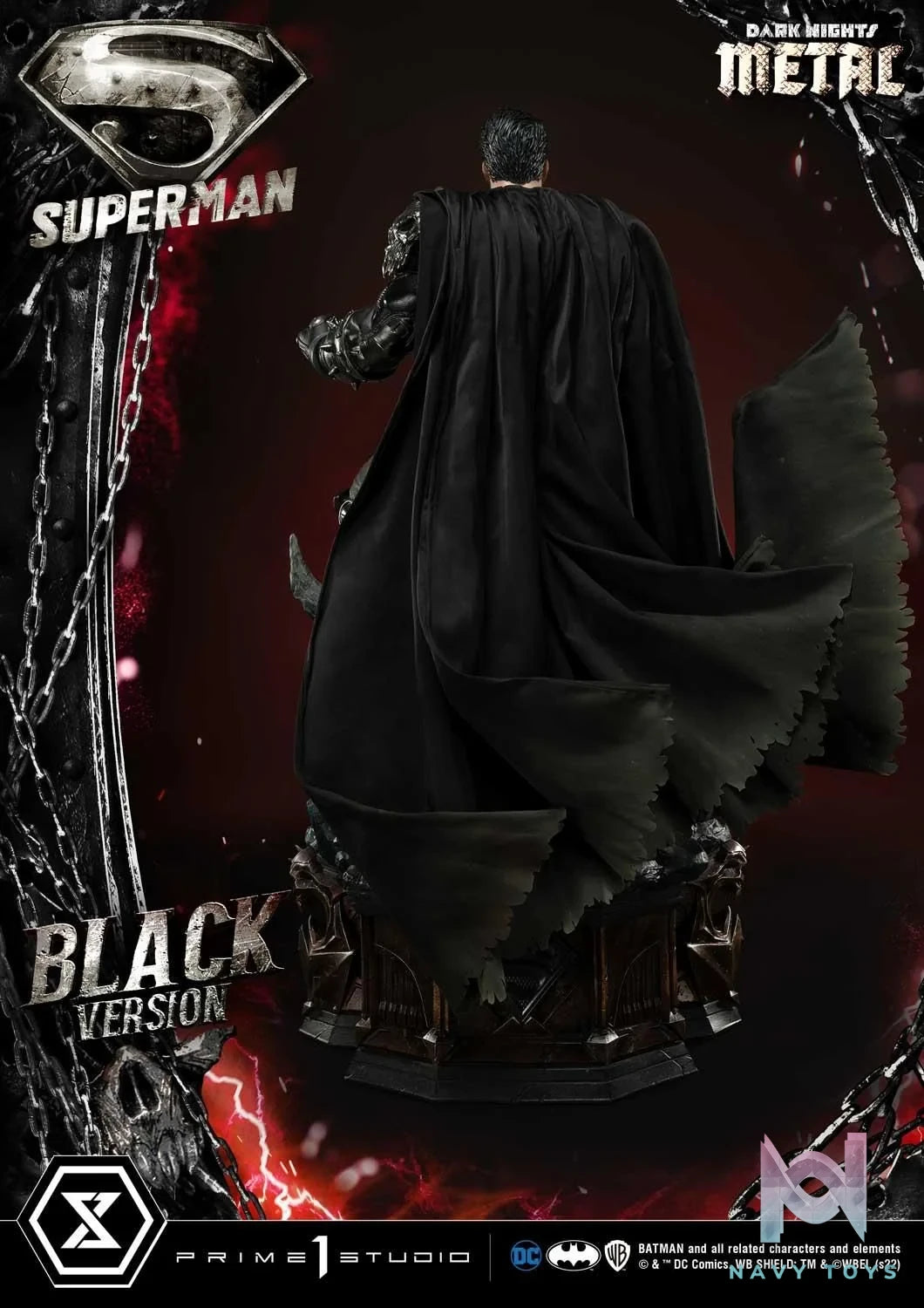 Superman - Dark Nights: Metal - Prime 1 Studio (MMDCMT - 08BL,DXL) resin statue Prime 1 Studio anime figure