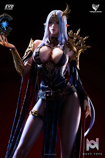 TriEagles Studio – EVO Myth Series Astral Dark Elf Ayla 1/4 Statue (Licensed)