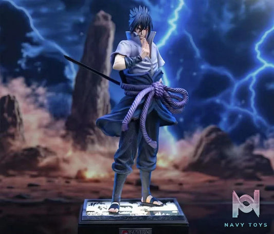 Naruto Shippudent - Uchiha Sasuke YYGK Studio resin statue Navy Toys anime figure