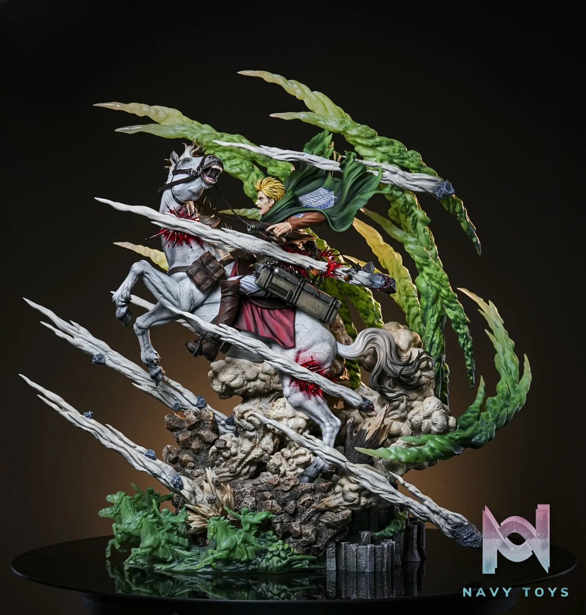 Model Power Studio – Commander Erwin’s Suicide Charge Attack on Titan