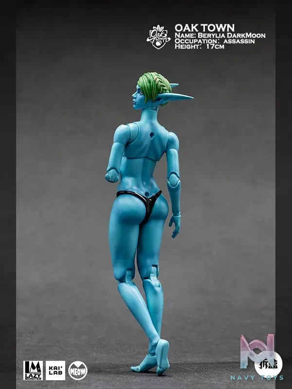 Lazy Monster Studio – Oak town Berylia Dark Moon Assassin & Sorceress (Licensed)