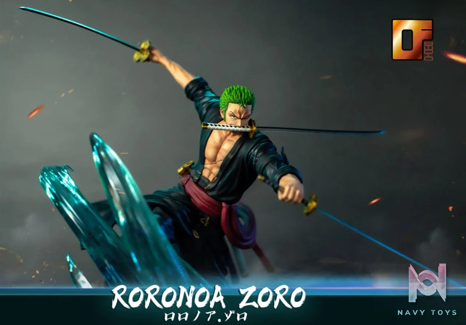 0F Studio – One Piece Straw Hat Pirates Zoro And Sanji