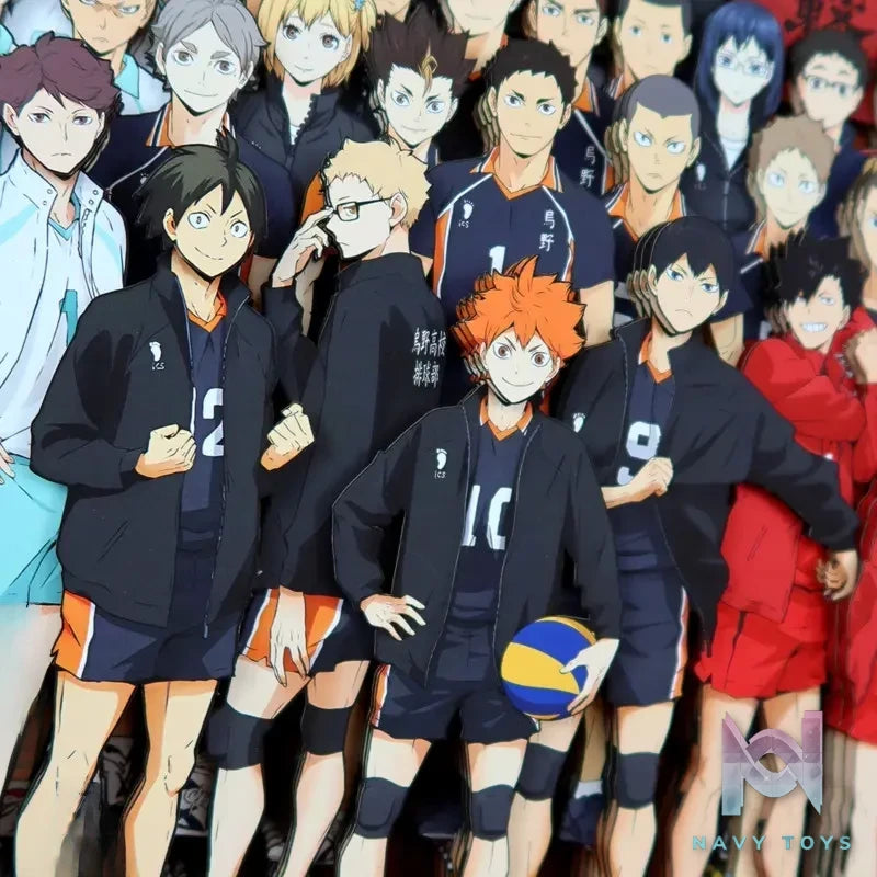 KALA HOME Studio – Haikyu!! Multiple Characters #04 3D Decorative Painting Haikyu!!