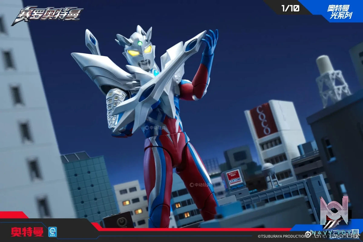ZD TOYS – TV Ultraman Light Series Ultimate Zero UL-A16 (Licensed)