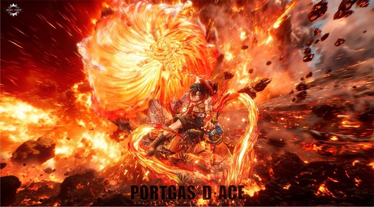 Portgas D. Ace - One Piece - Reset Studio resin statue Reset Studio anime figure