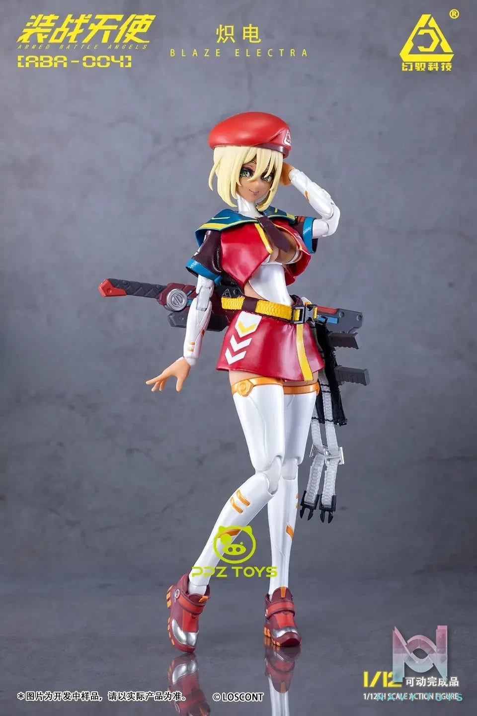 LOSCONT Studio – SouSen Tenshi Series Vol. 4 MISTYRAIN 1/12 Action Figure ABA-004 (Licensed)