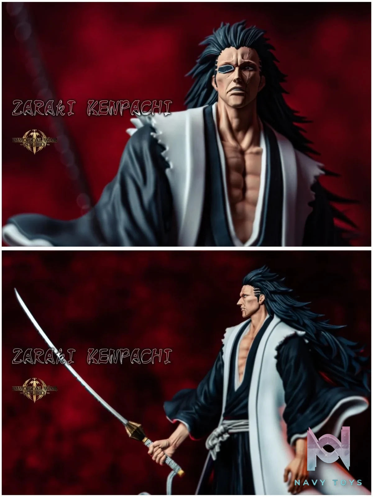 Zaraki Kenpachi - Bleach - IW Studio resin statue IW Studio anime figure