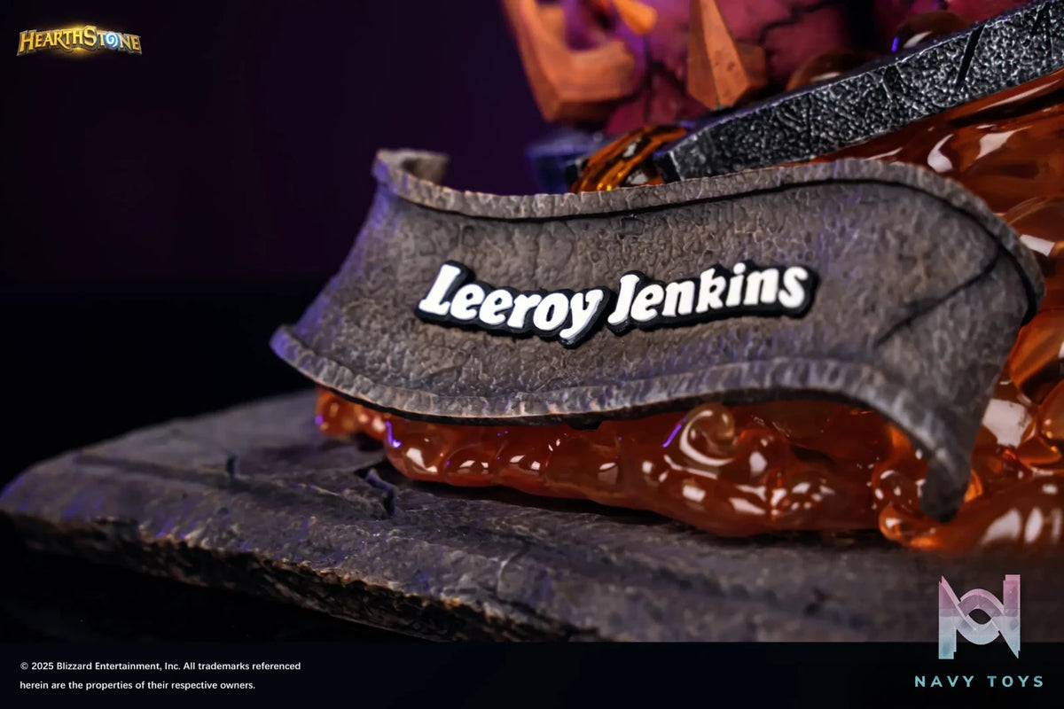 HEX Collectibles & BLIZZARD ENTERTAINMENT – Hearthstone Leeroy Jenkins Statue (Licensed)