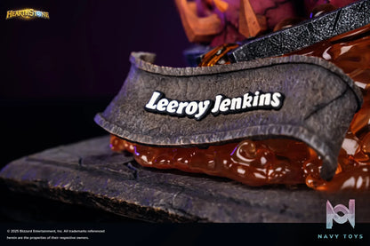 HEX Collectibles & BLIZZARD ENTERTAINMENT – Hearthstone Leeroy Jenkins Statue (Licensed)