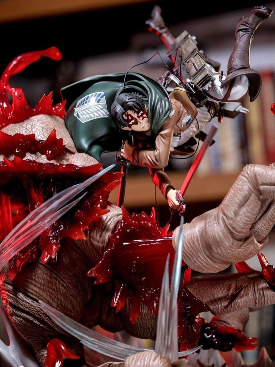 Levi Ackerman - Attack on Titan - Kitsune Statue resin statue Kitsune Statue Studio anime figure