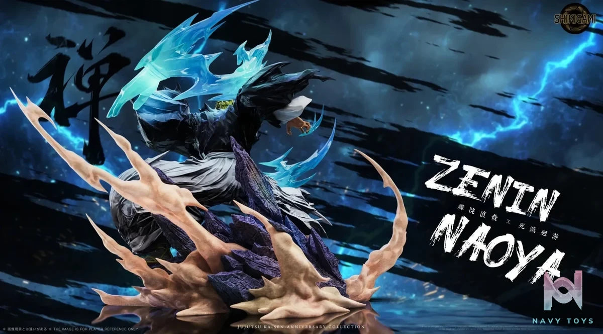 Naoya Zenin - Jujutsu Kaisen - SHIKIGAMI Studio resin statue Navy Toys anime figure