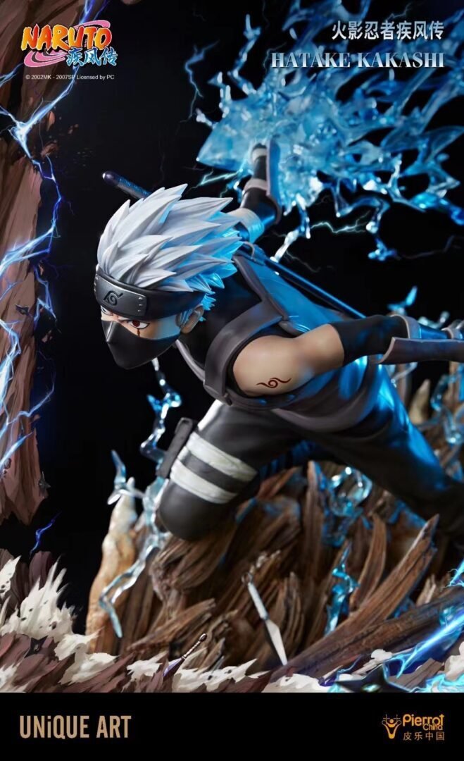 UNIQUE ART STUDIO - Hatake Kakashi 1/4 Licensed Statue resin statue unique art studio anime figure