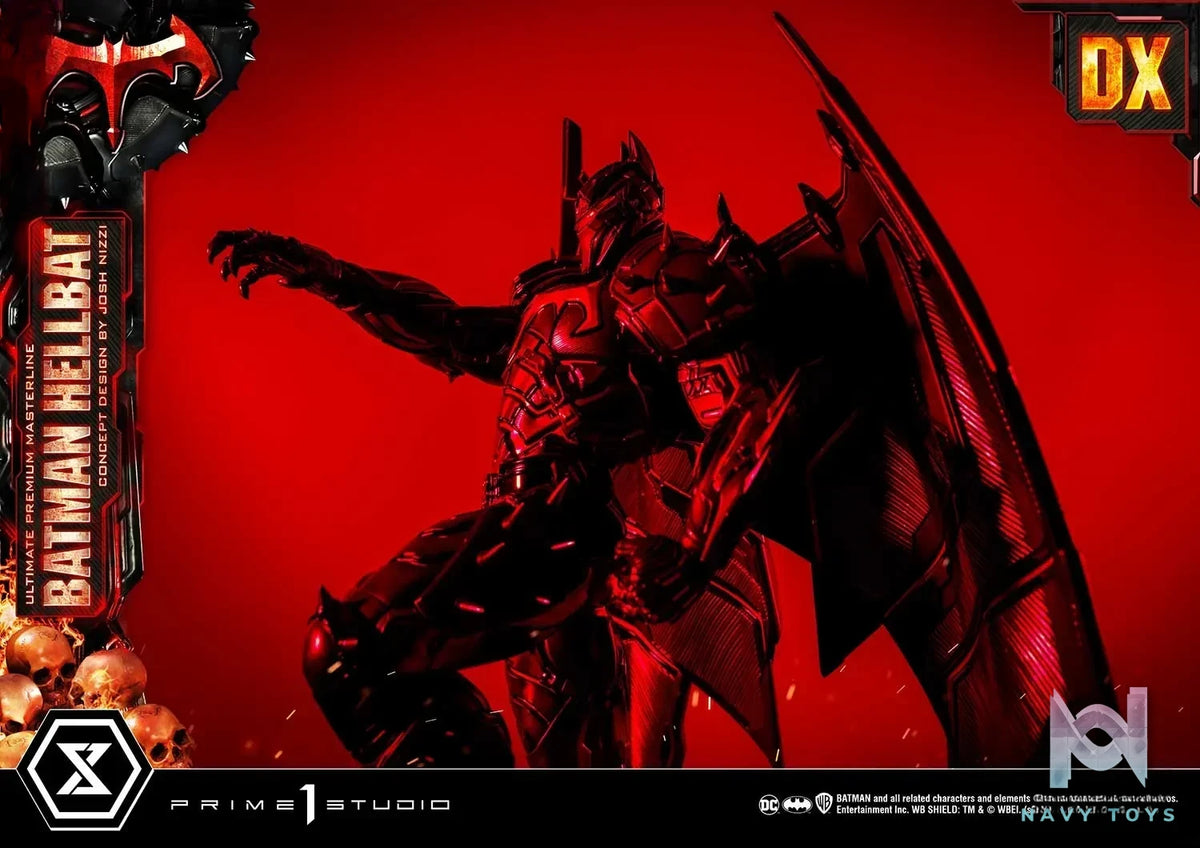 Prime 1 Studio – Ultimate Premium Masterline Batman (Comics) Batman Hellbat Concept Design by Josh Nizzi UPMDC-06 UPMDC-06DX UPMDC-06DXS (Licensed)