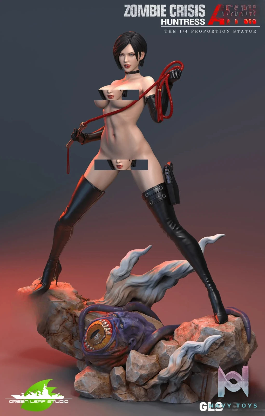 Green Leaf Studio – Zombie crisis 4 REMAKE – Huntress “AD” 3.0 statue
