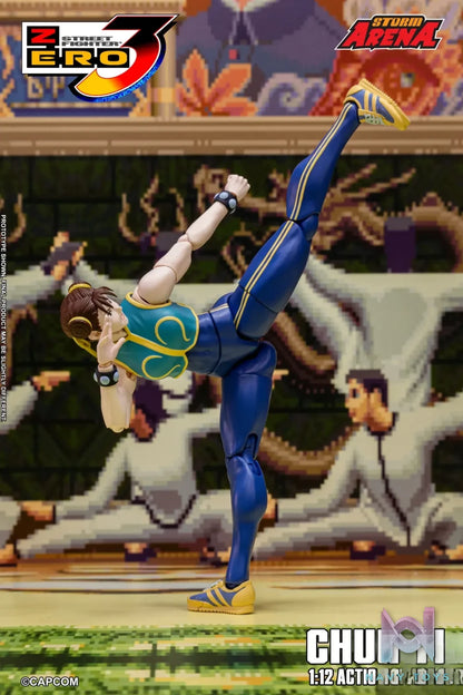 Storm Toys – STREET FIGHTER ZERO 3 CHUN LI 1/12 Action Figure SFSA06 (Licensed)