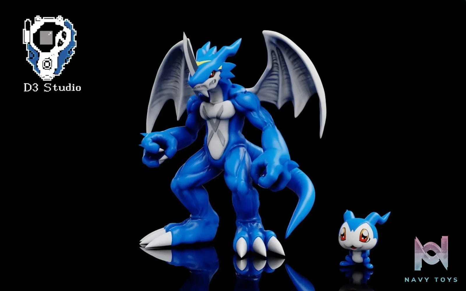 D3 Studio – Digimon Lighdramon And ExVeemon