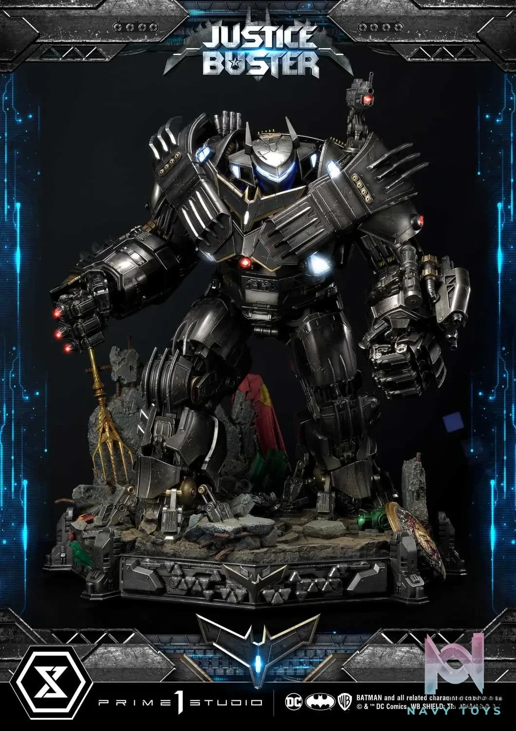 Prime 1 Studio – DC Justice League (Comics) Justice Buster UMMDC-03 & UMMDC-03UTS (Licensed)