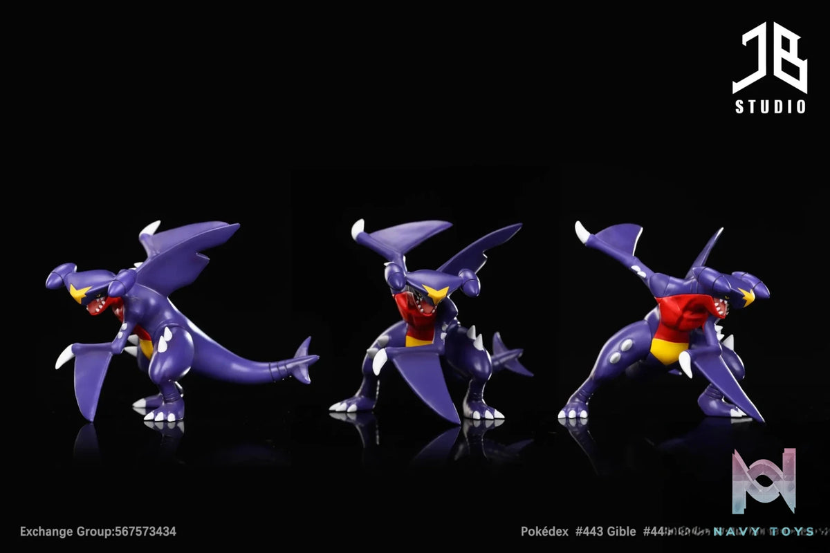 JB Studio – Pokemon Garchomp Evolution Group
