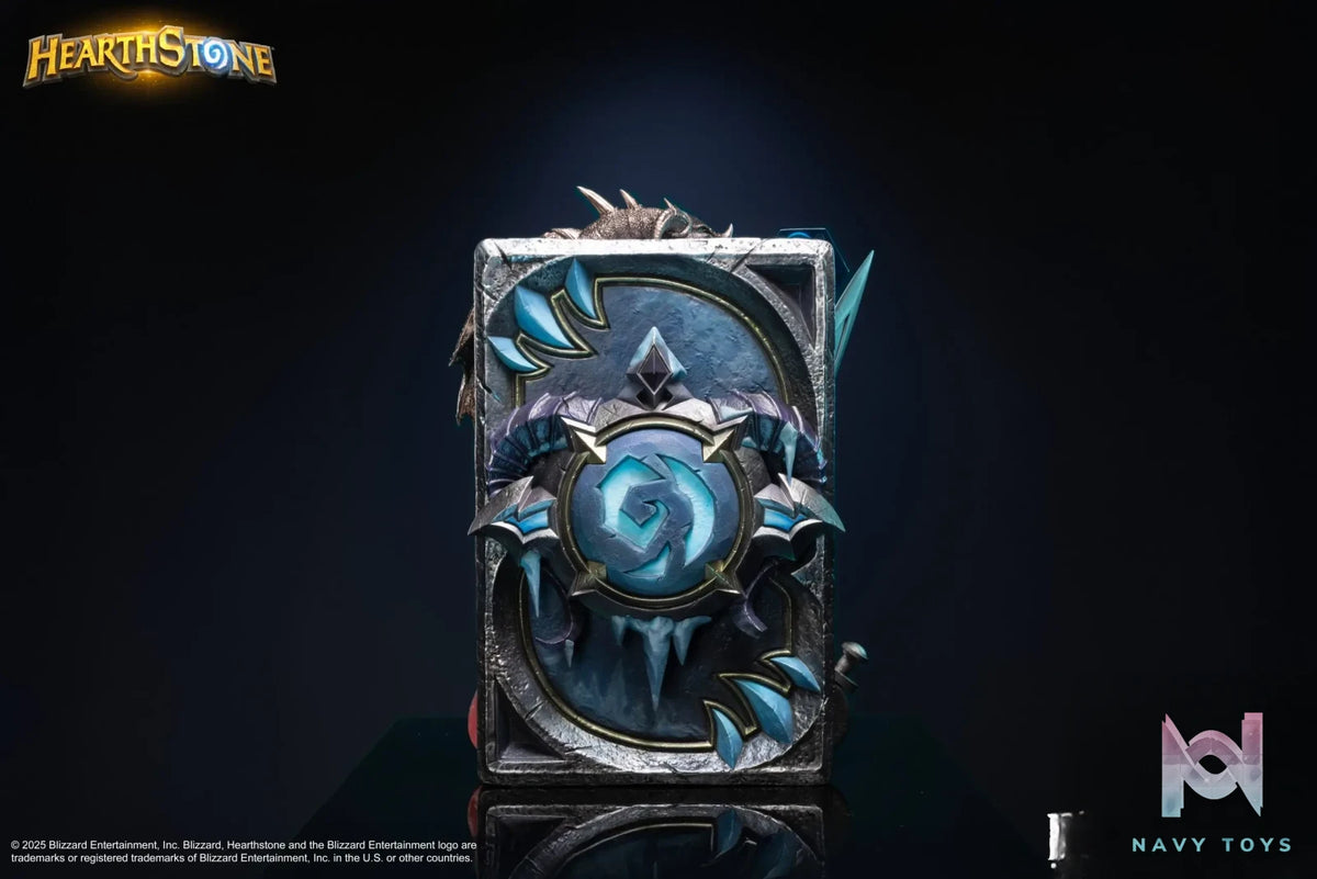 HEX Collectibles – Blizzard Official Licensed Hearthstone Lich King Card Art Statue HEXFRAME04 (Licensed)