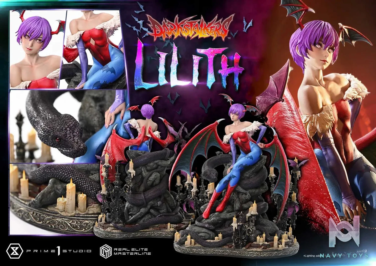 Prime 1 Studio – Real Elite Masterline Darkstalkers Lilith REMDKS-02 REMDKS-02S (Licensed)